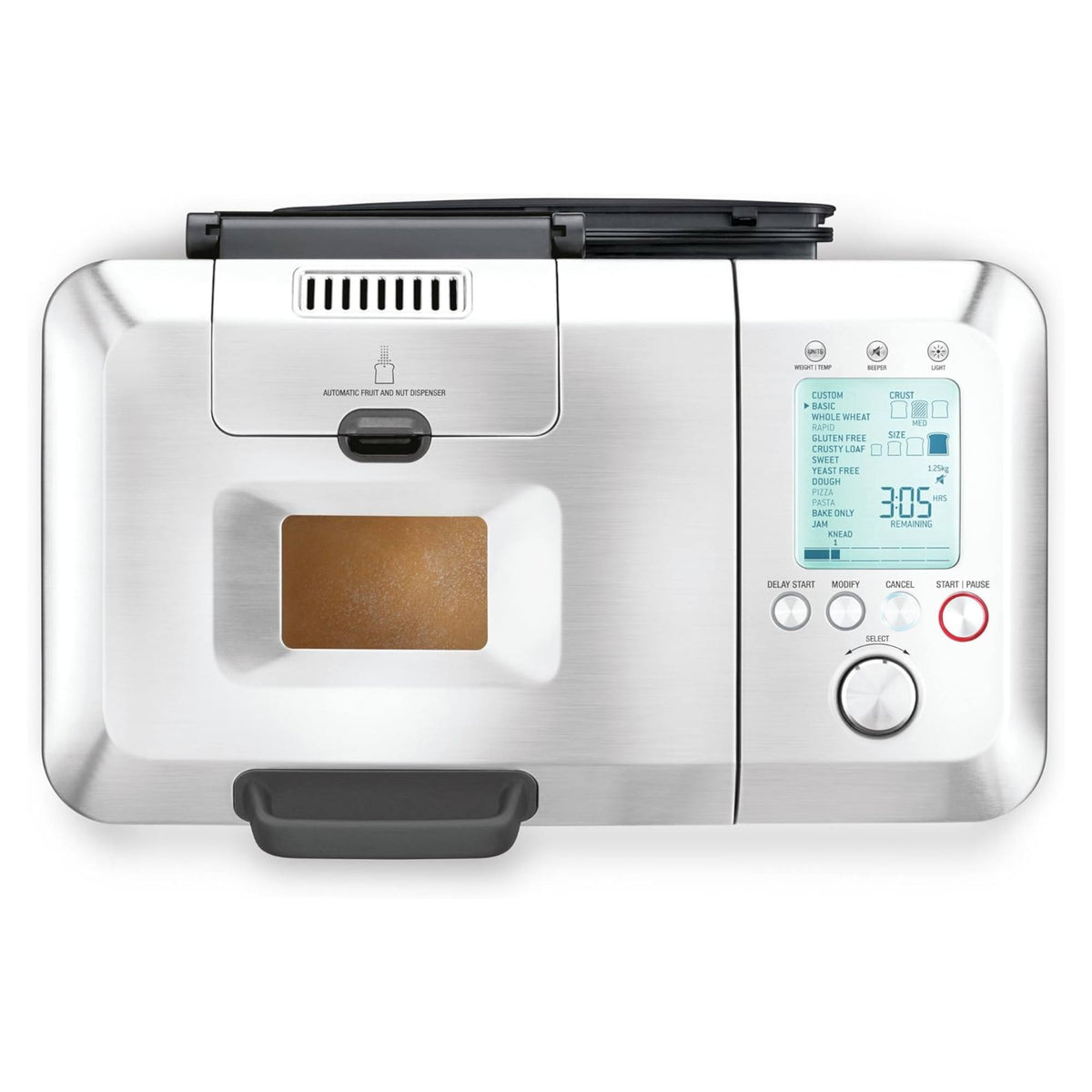 Sage the Custom Loaf BBM800BSS Breadmaker with 3 Crust Options - Stainless Steel