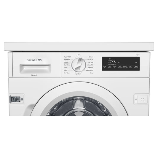 Siemens WI14W502GB 8kg 1400rpm IQ700 Built-In Washing Machine