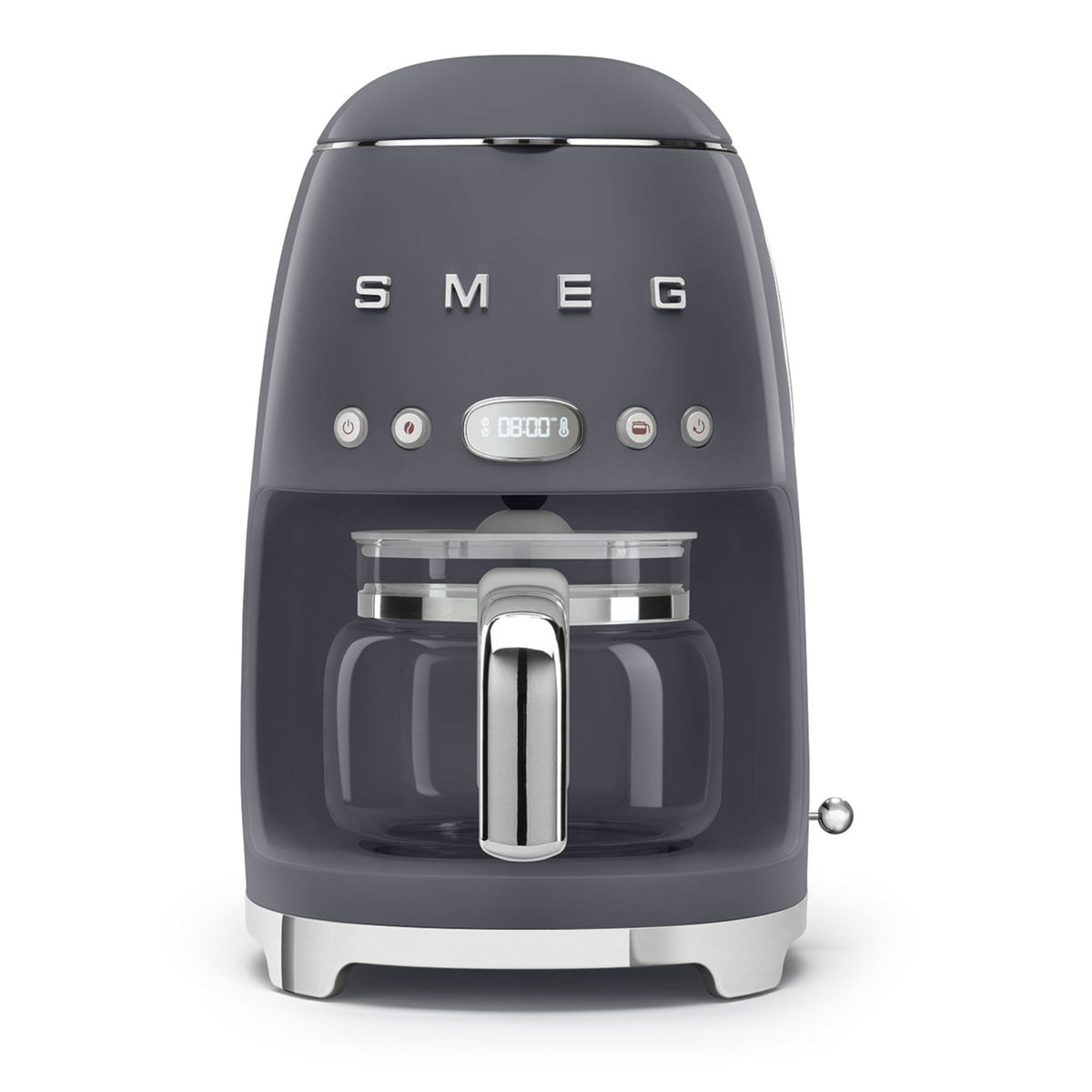 Smeg DCF02GRUK Retro Design Drip Filter Coffee Machine - Slate Grey