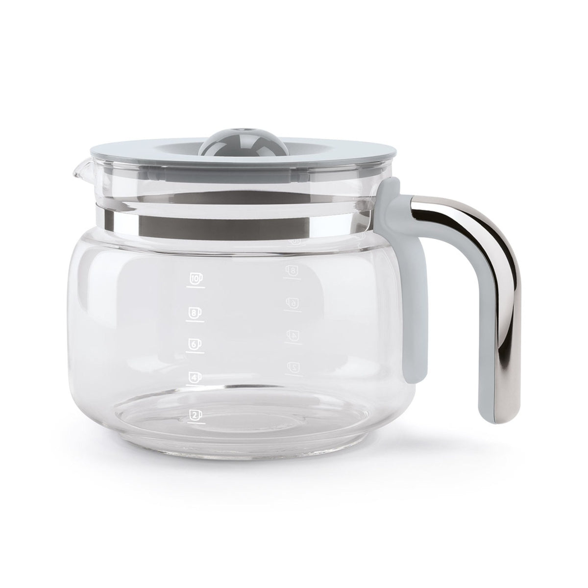 Smeg DCF02GRUK Retro Design Drip Filter Coffee Machine - Slate Grey