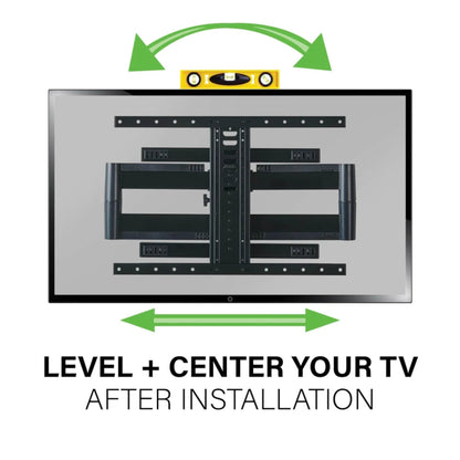 Sanus FLF325-B2 TV Wall Mount for 47"- 90" Screens - Black