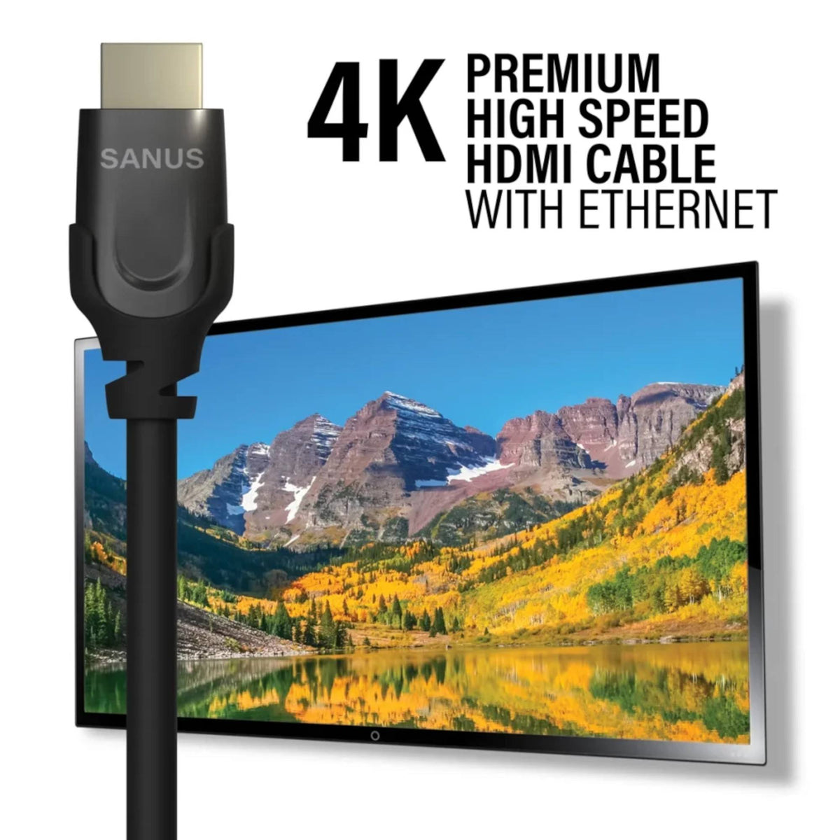 Sanus SAC-20HDMI5 5 Metre Premium High Speed HDMI Cable