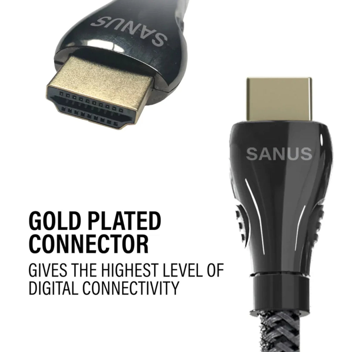 Sanus SAC-21HDMI3 3 Metre 8K Ultra High Speed HDMI Cable