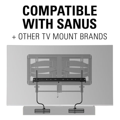 Sanus SASB1-B1 Depth Adjustable Universal Soundbar Mount