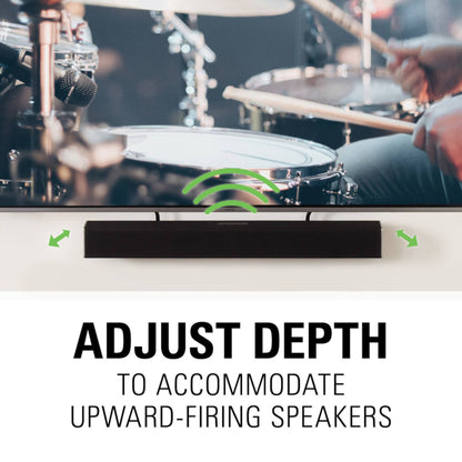 Sanus SASB1-B1 Depth Adjustable Universal Soundbar Mount