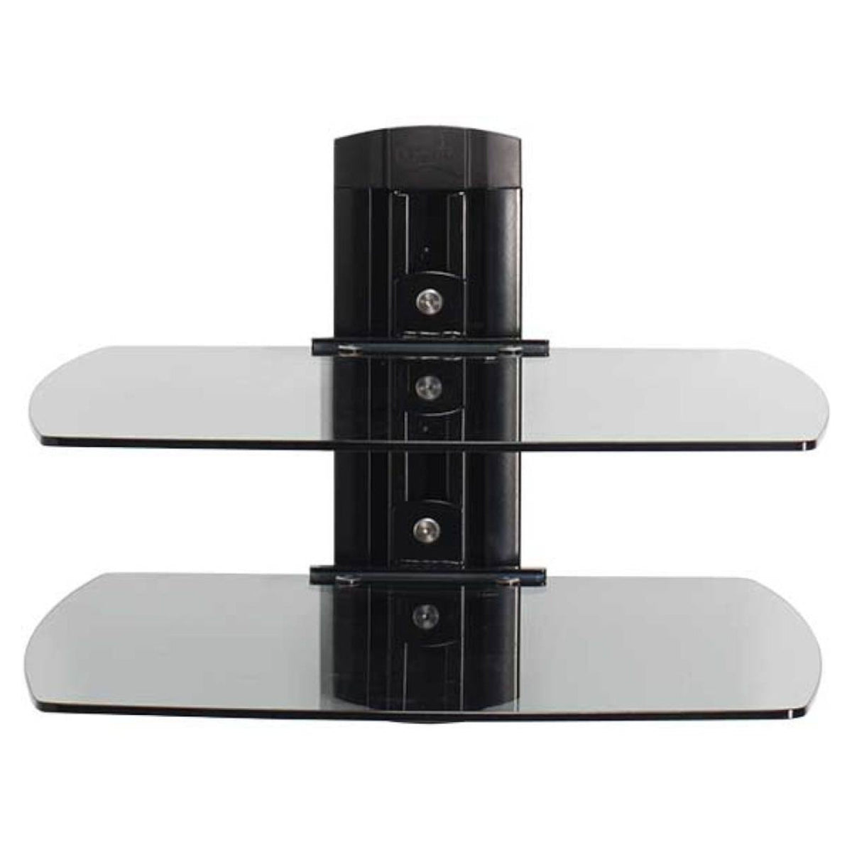 Sanus VF3012-B1 Dual Shelf for Under Wall Mounted TV - Black