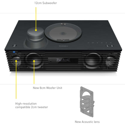 Technics SCC70MK2EBK Premium Hi-Fi System with Bluetooth & Wi-Fi