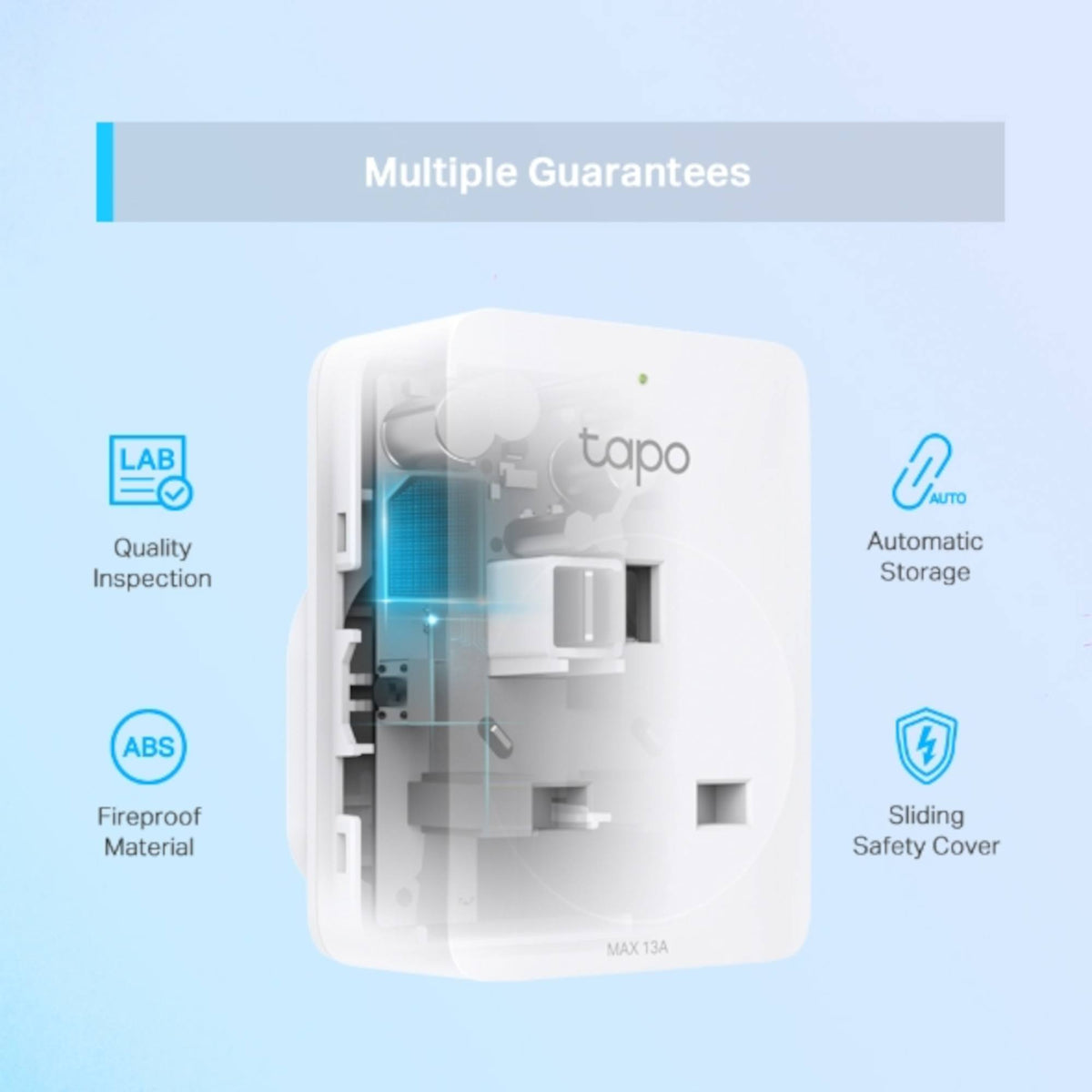 TP-Link Tapo P100 Mini Smart Wi-Fi Socket 4-pack