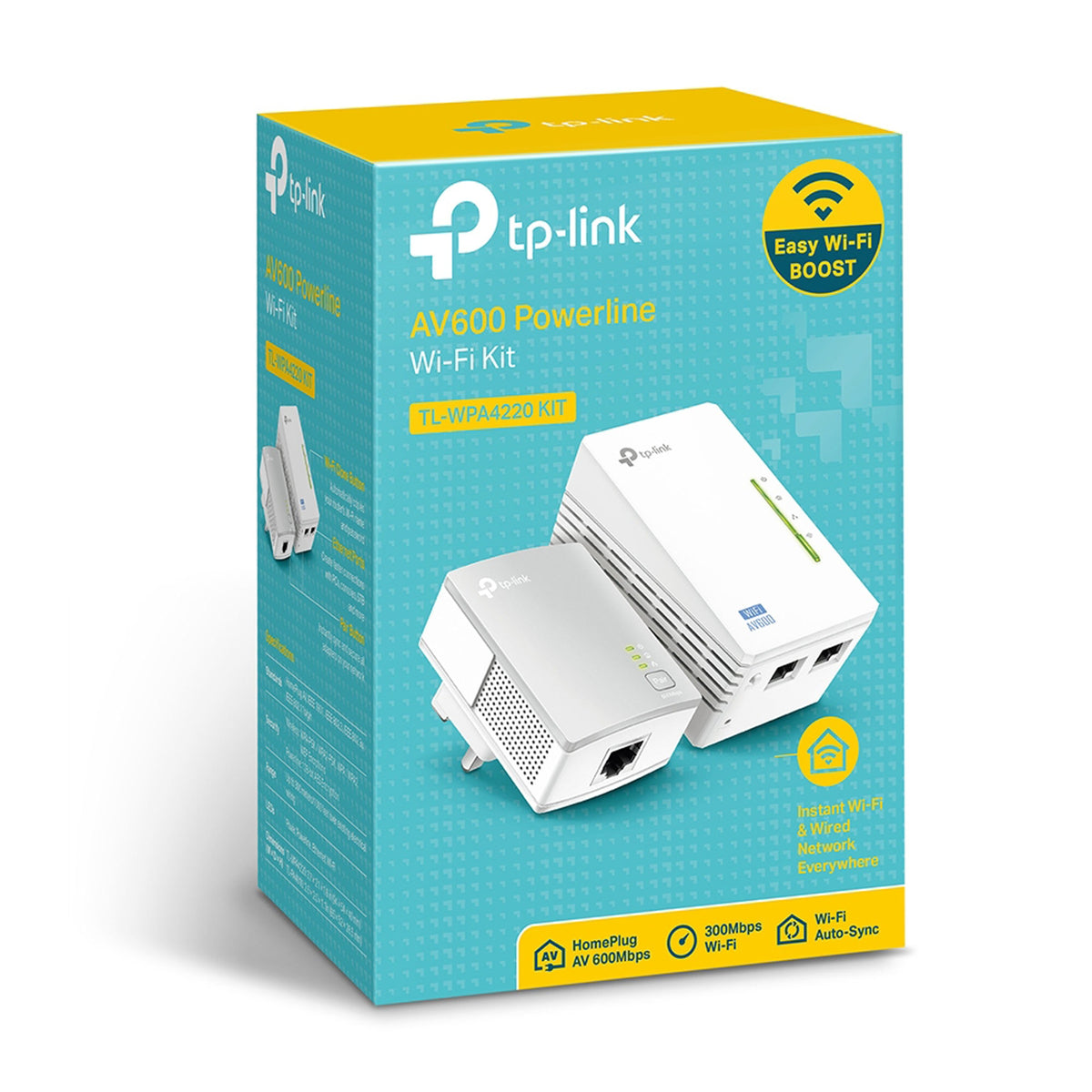 TP-Link TLWPA4220KIT AV600 300Mbps Wi-Fi Extender Kit