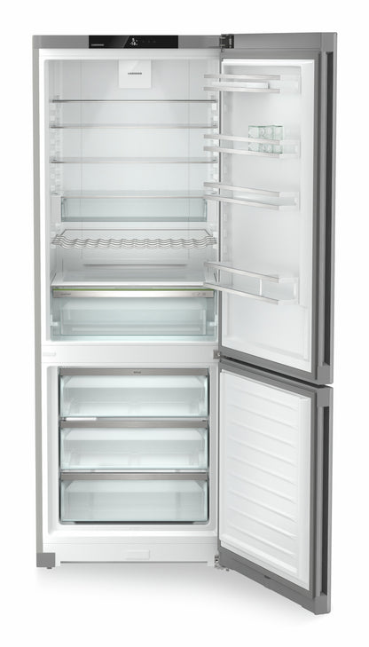 Liebherr plus Fridge Freezer 70/30 NoFrost - SteelFinish - CNsfa 7723
