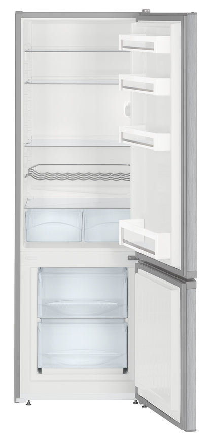 Liebherr Fridge Freezer 70/30 SmartFrost - Silver - CUele 2831