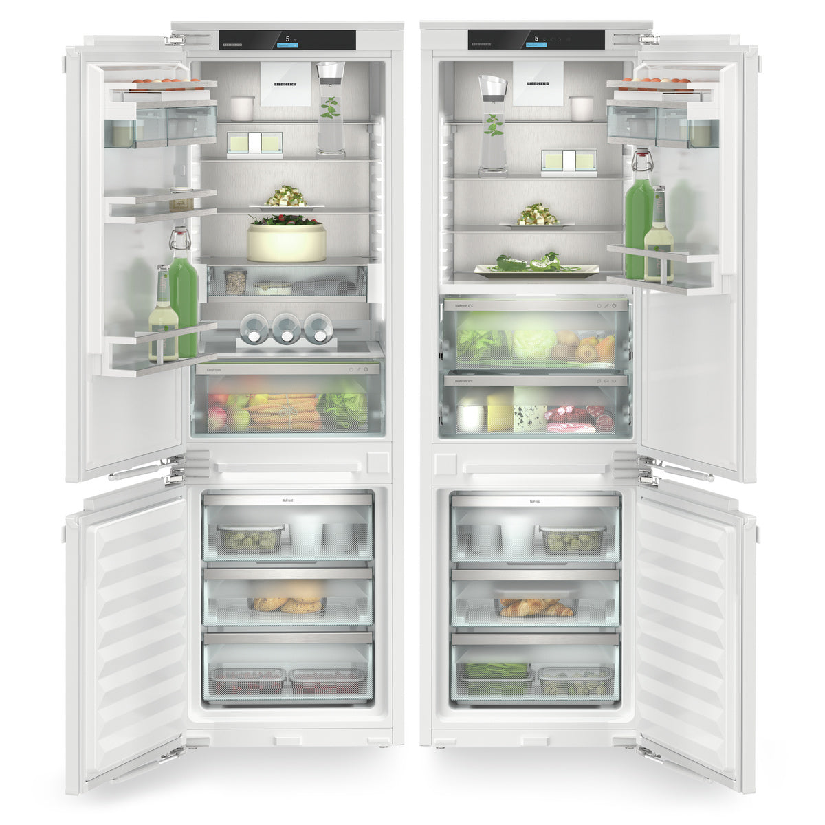 Liebherr IXCC5155 — Integrated Side-by-Side Fridge-Freezers