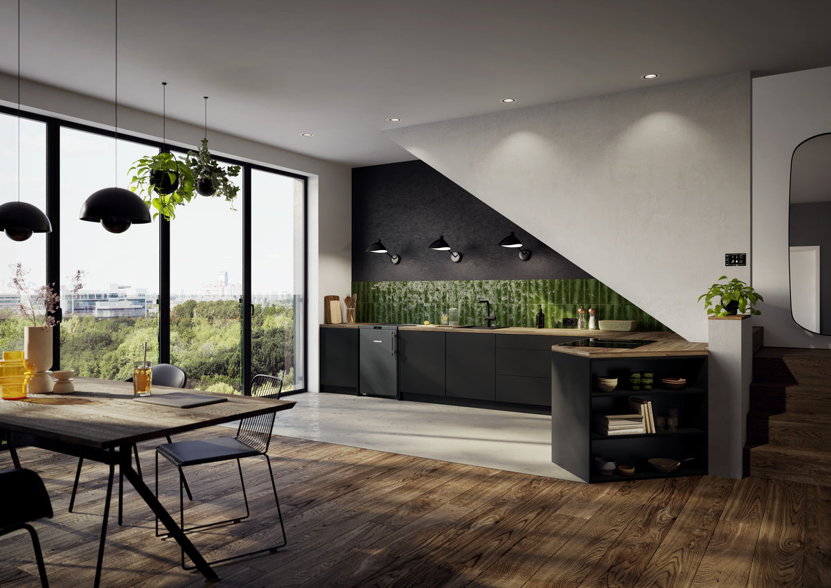 Liebherr Undercounter Freezer SmartFrost - Dark Grey - FDgd 1404 Pure