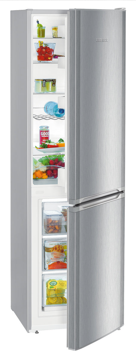 Liebherr Fridge Freezer 60/40 SmartFrost - Silver - CUele 3331