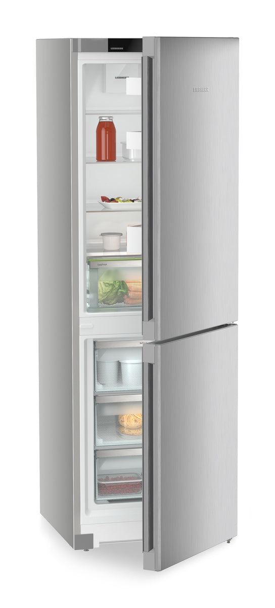 Liebherr pure Fridge Freezer 70/30 NoFrost - SteelFinish - CNsfd 5203