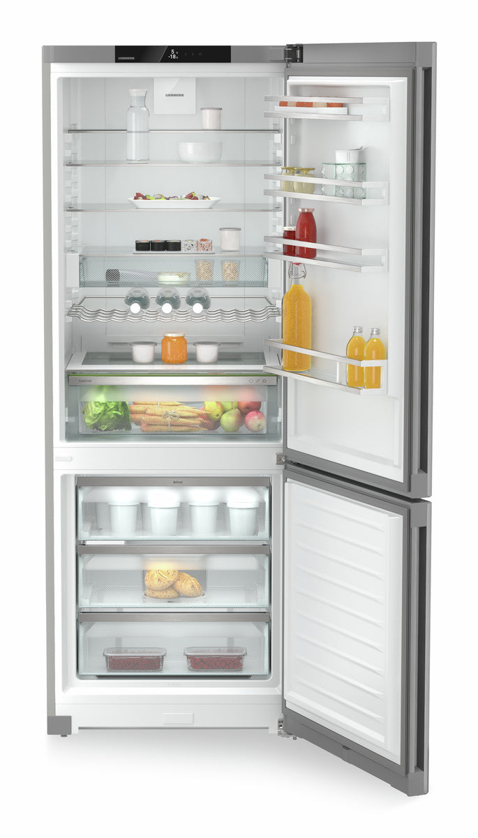 Liebherr plus Fridge Freezer 70/30 NoFrost - SteelFinish - CNsfa 7723