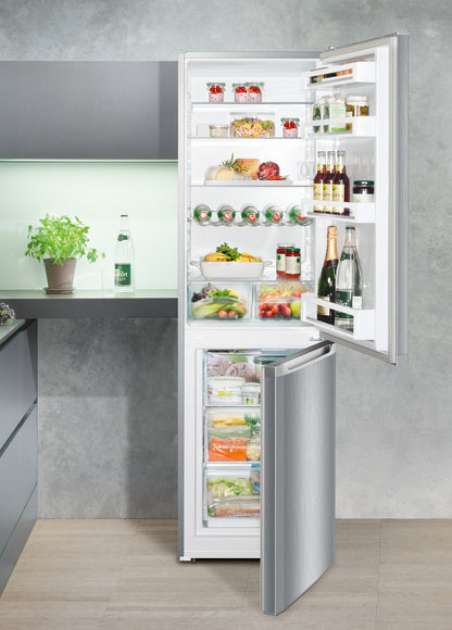 Liebherr Fridge Freezer 60/40 SmartFrost - Silver - CUele 3331