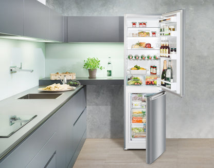 Liebherr Fridge Freezer 60/40 SmartFrost - Silver - CUele 3331