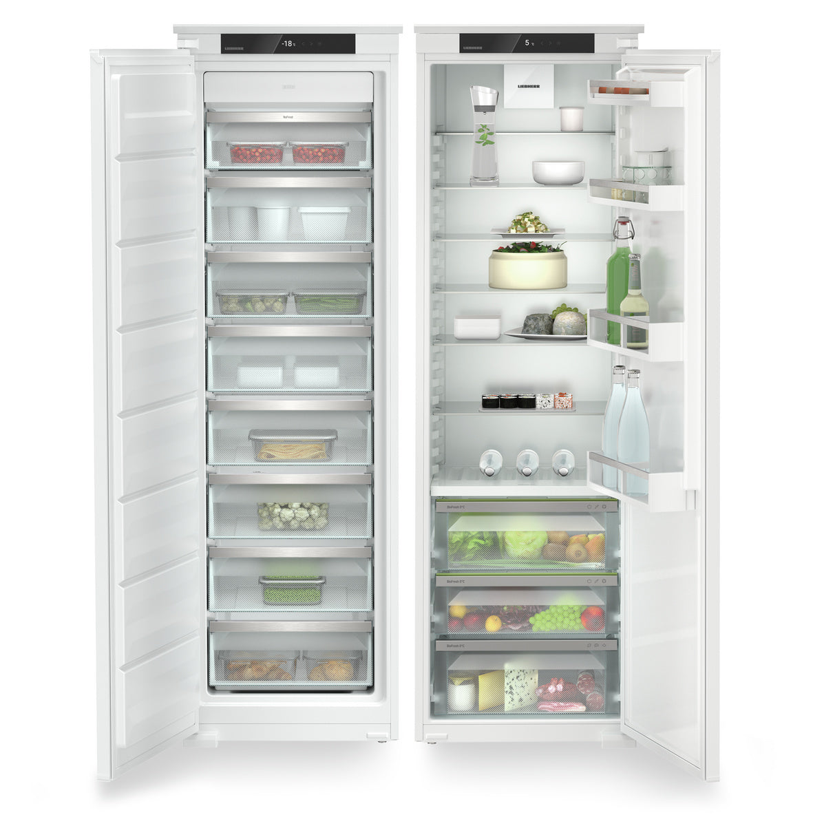 Liebherr IXRFS5125 — Integrated Side-by-Side Fridge-Freezers