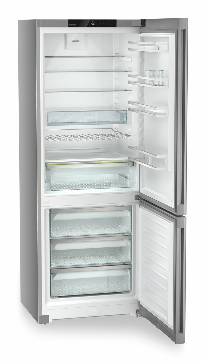 Liebherr plus Fridge Freezer 70/30 NoFrost - SteelFinish - CNsfa 7723