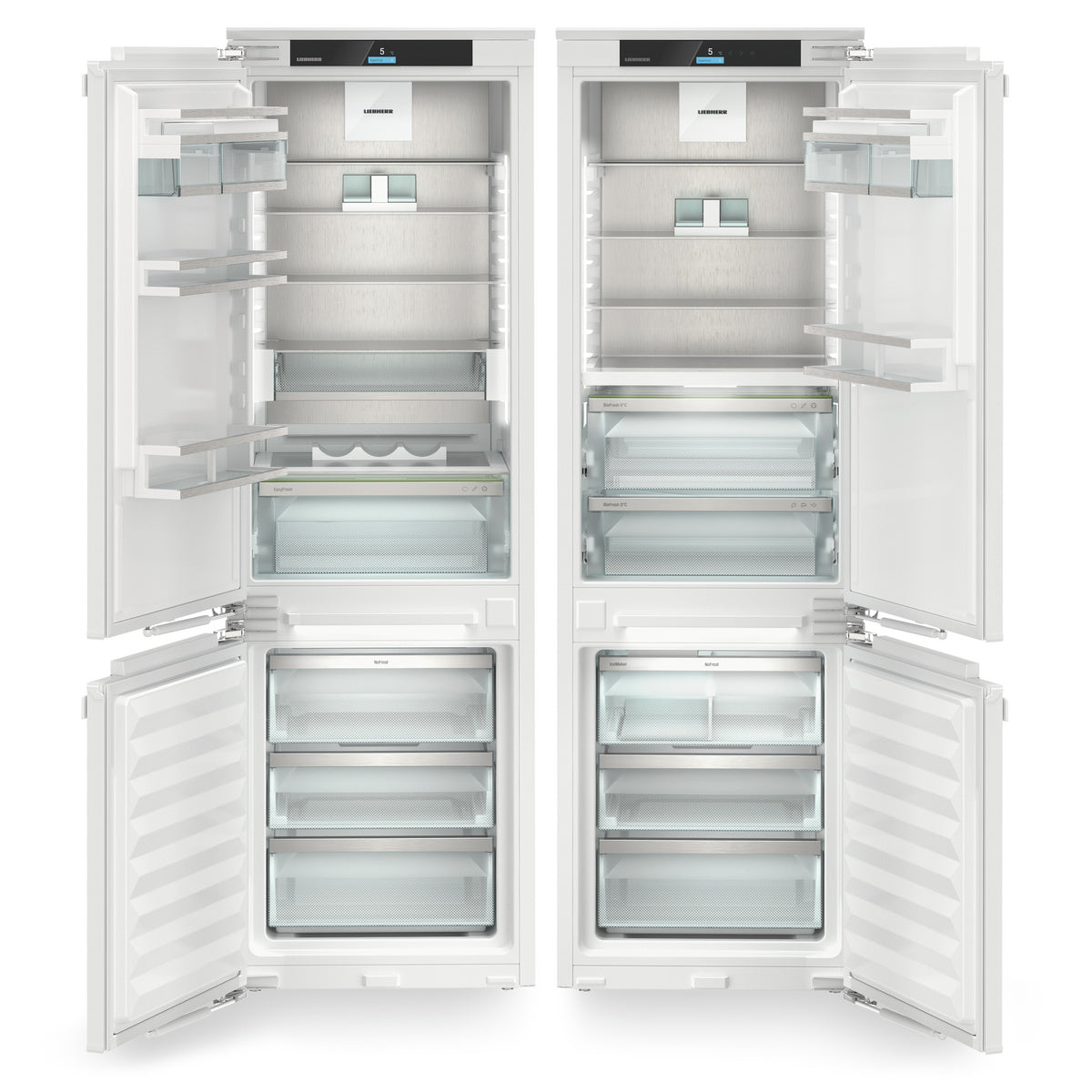 Liebherr IXCC5165 — Integrated Side-by-Side Fridge-Freezers