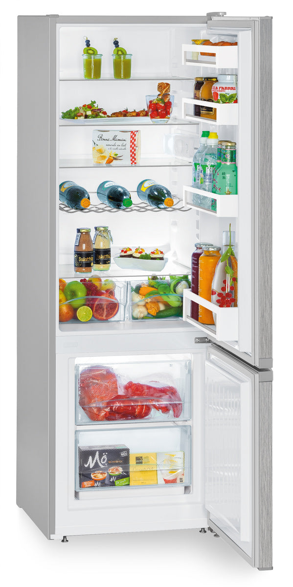 Liebherr Fridge Freezer 70/30 SmartFrost - Silver - CUele 2831