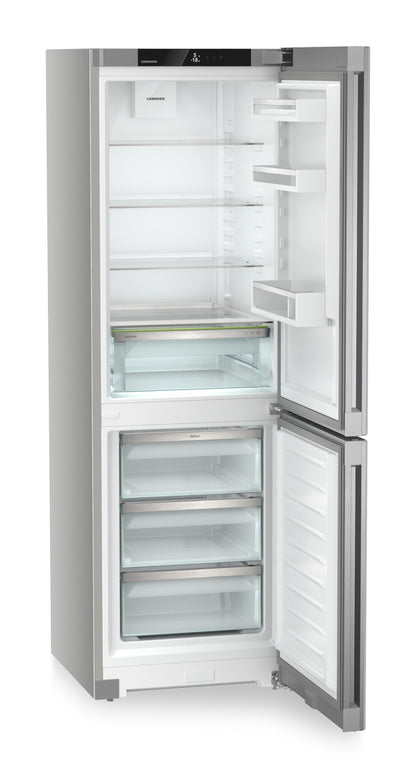 Liebherr pure Fridge Freezer 70/30 NoFrost - SteelFinish - CNsfd 5203