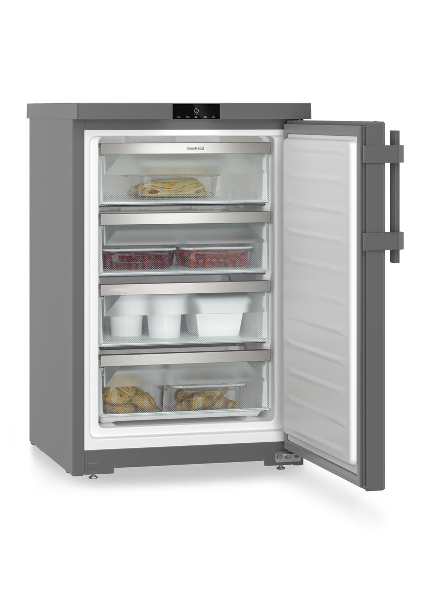Liebherr Undercounter Freezer SmartFrost - Dark Grey - FDgd 1404 Pure