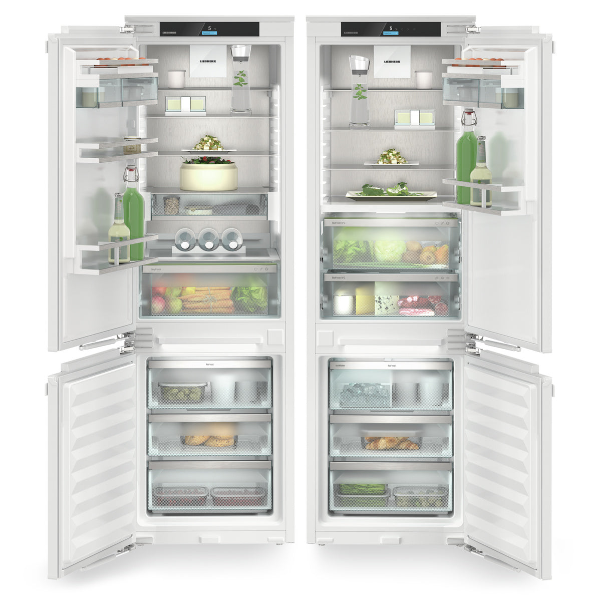 Liebherr IXCC5165 — Integrated Side-by-Side Fridge-Freezers