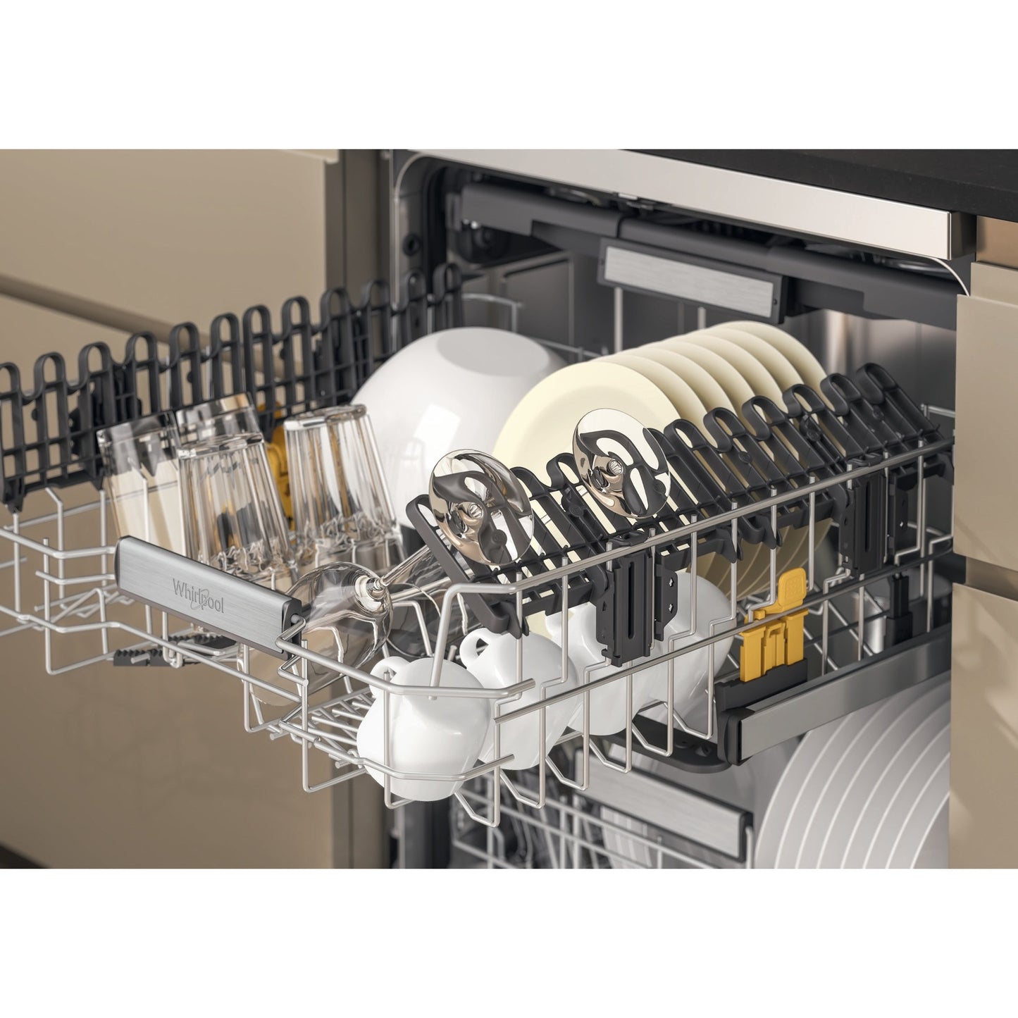 Whirlpool MaxiSpace Freestanding Full-Sized Dishwasher - W7F HS51 X UK