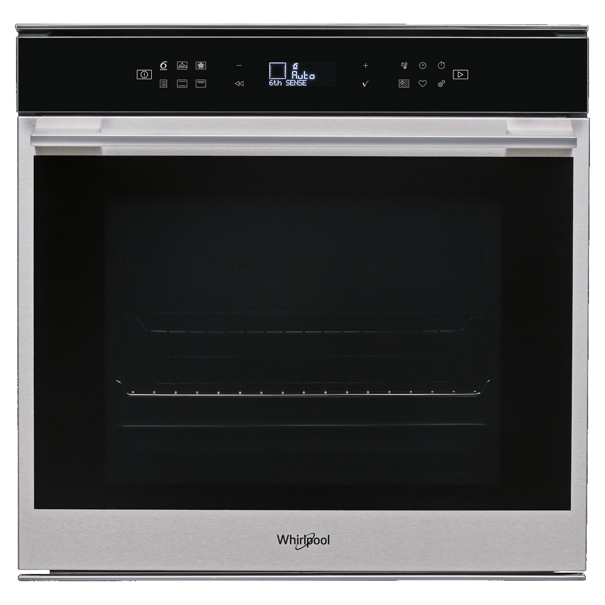 Whirlpool W7OM44S1P 73l Built-In Electric Pyrolytic Single Oven - Stainless Steel