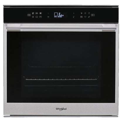 Whirlpool W7OM44S1P 73l Built-In Electric Pyrolytic Single Oven - Stainless Steel
