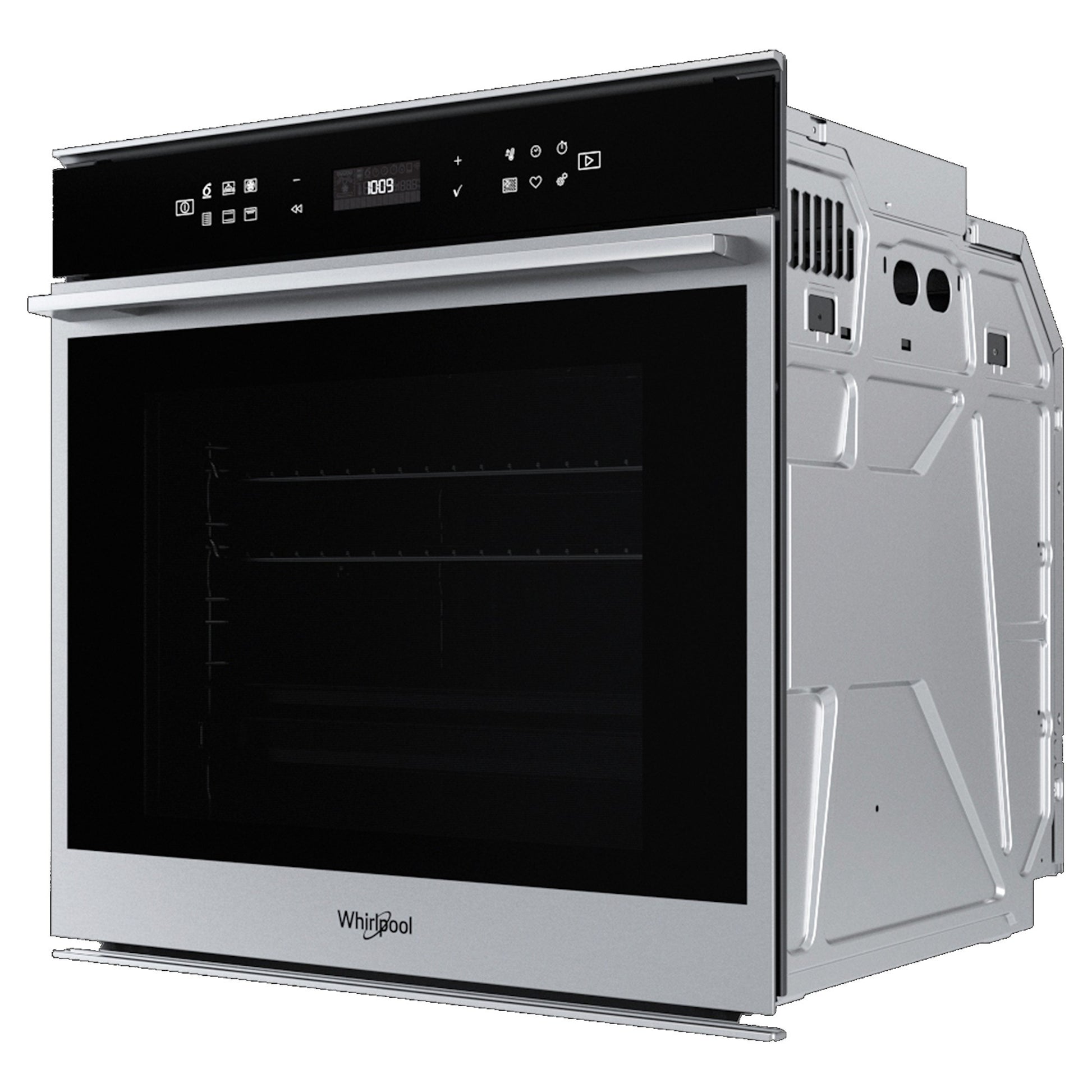 Whirlpool W7OM44S1P 73l Built-In Electric Pyrolytic Single Oven - Stainless Steel