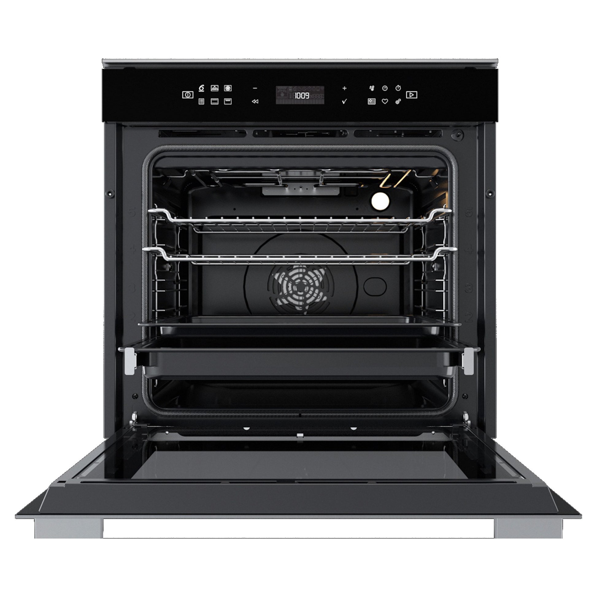 Whirlpool W7OM44S1P 73l Built-In Electric Pyrolytic Single Oven - Stainless Steel
